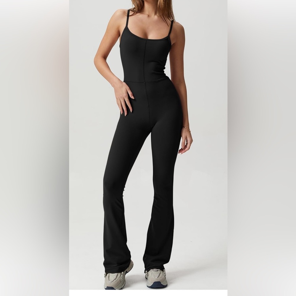 QINSEN Flare Jumpsuits for Women
